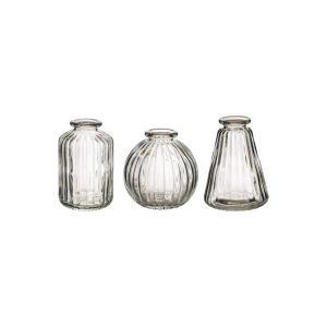 Clear Glass Bud Vase