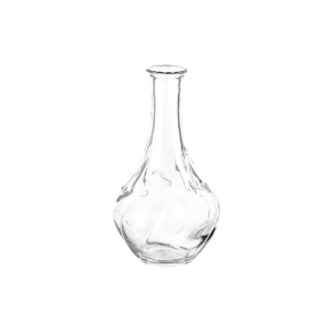 Clear Glass Vase - 17cm