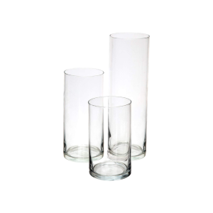 Short Cylinder Vase for Pillar Candle