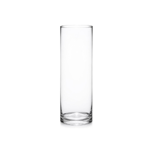 Tall Cylinder Vase for Tapered Candle - 40cm
