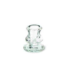 Glass Tapered Candle Holder